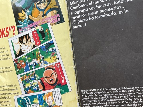 Comic Dragon Ball Serie Roja Nº 22 Total 175 Akira Toriyama Planeta De Agostini - Imagen 7 de 7