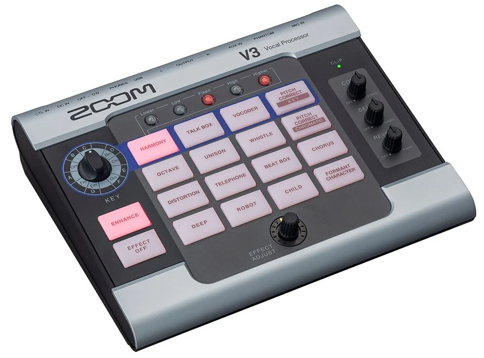 ZOOM V3 Vocal Processor Voice Changer Voice Effects Multi-Effect - Image 3 of 4
