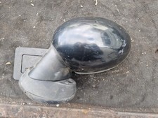 BMW Mini R55 R56 R57 Passengers Left Side Gloss Black Wing Mirror #002
