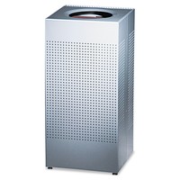 Rubbermaid Commercial Designer Line Silhouettes Receptacle Steel 16gal Silver on sale Rubbermaid Commercial Designer Line Silhouettes Receptacle Steel 16gal Silver on sale