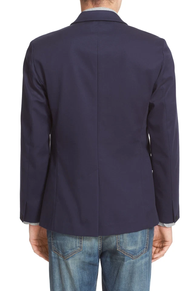 Тряпка и кости 152854 Мужская Philips хлопок темно-синий блейзер спортивное пальто размер. 38 - Изображение 2 из 4