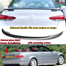 Universal GT-type Rear Boot Trunk Spoiler Wing For BMW 3 Series E46 Convertible 