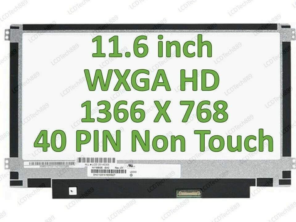 NEW LAPTOP LCD SCREEN FOR SAMSUNG LTN116AT04-S01 11.6" LED FOR LAPTOP - Image 2 of 4