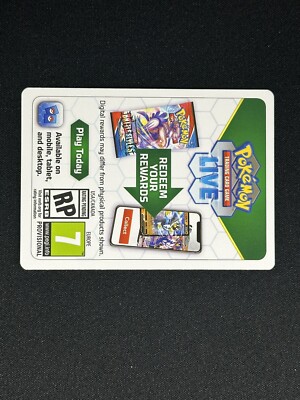 OC Error Pokémon TCG Misprint Code Card Fusion Strike Miscut NM/M