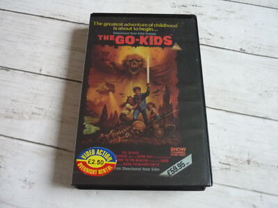 reproduction vhs sleeve Go-kids aka quest frog dreaming 1986 goonies Pastiche