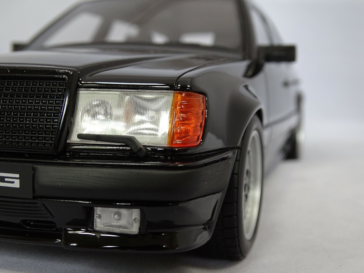 Otto mobile 1988 mercedes benz s124 300te amg black 1:18 new item