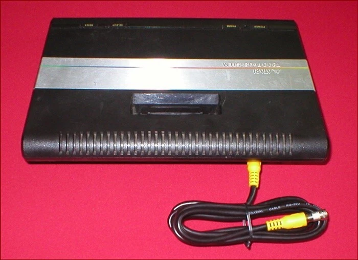 Cable de video HQ RCA de 6 pies y adaptador de TV coaxial de RF para el sistema Atari 7800 Foto 2 de 4