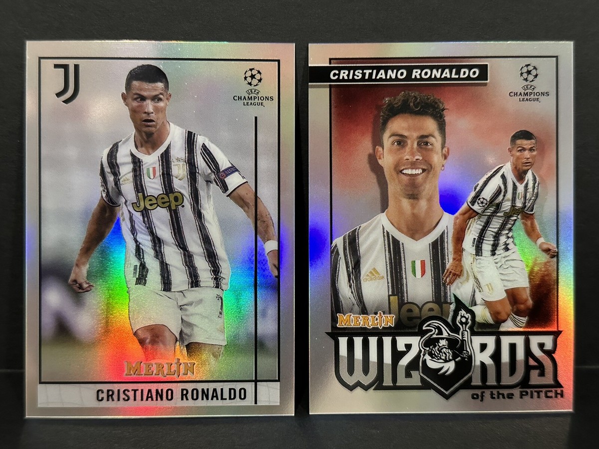 2020-21 Topps Chrome Merlin UCL Juventus Cristiano Ronaldo