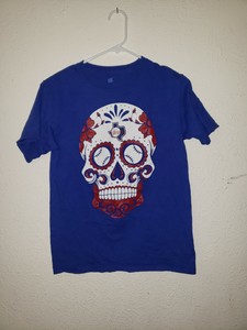 texas rangers skull shirt