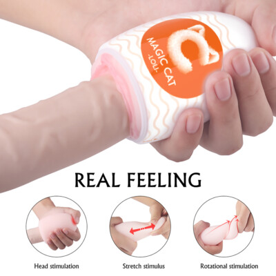 Pocktet Pussy Male Masturbator Like Egg Pocket Artificial Vagina Sex Toy  For men