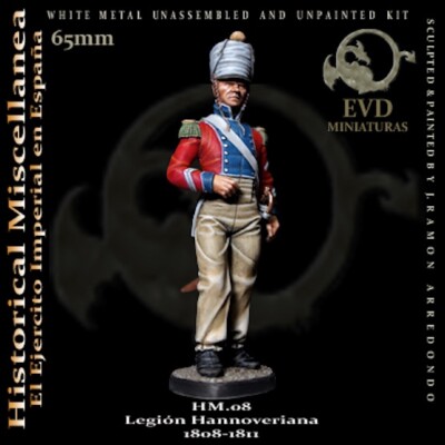 p THE OLD DRAGON - HM.08 - Scale 54mm - Hanoverian Legion (1808-1811)