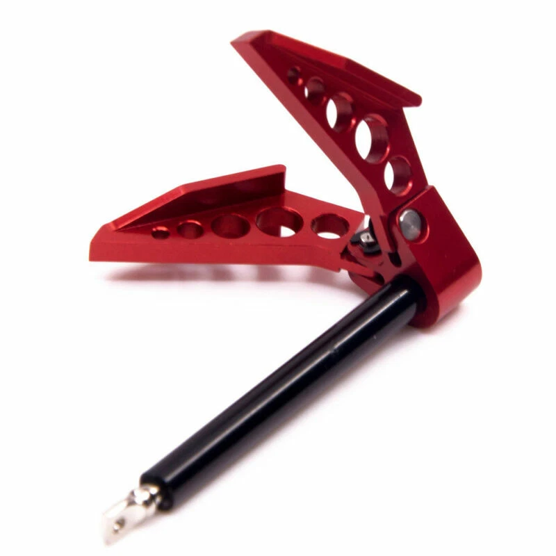 Anclaje de cabrestante plegable de aleación para camión todoterreno Rock Crawler SCX10 RC escala 1/10 Foto 3 de 4