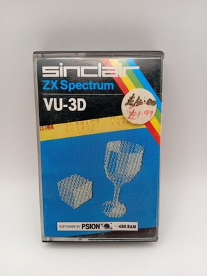 VU 3D - Sinclair Research - ZX Spectrum - getestet - sehr guter Zustand