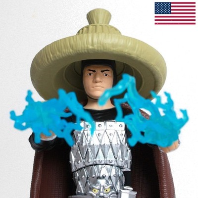 BST AXN Multi-Colored Lightning Action Figure - 5-Inch Articulated Collectible