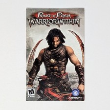 Prince of Persia: Warrior Within (PS2 PlayStation 2) Manual (No Game)