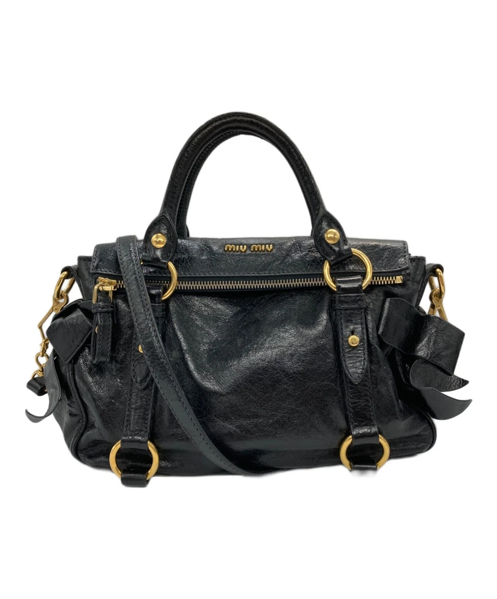 25+ Miu Miu Women's Bow Leather Exterior Bags & Handbags for sale