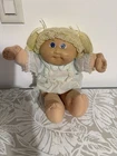 Vintage 1982 CABBAGE PATCH DOLL Xavier Roberts  Blond Hair Blue Eyes