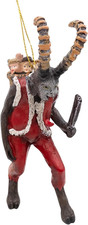 Evil Krampus Holiday Havoc Halloween Christmas Scary Ornament of Nightmares