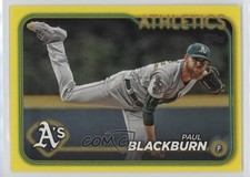 2024 Topps Series 2 Yellow Paul Blackburn #647 1pr8