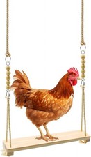 Chicken Swing Toy, Wood 1pcs