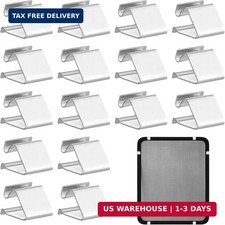 16 Pcs RV Window Replacement Screen Clips Screen Installer Clips Screen Retainer