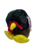 Puffkins Turkey Plush Stuffed Animal Strut Swibco Thanksgiving 4"