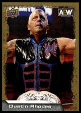 2022 Upper Deck AEW Dustin Rhodes #46 Gold