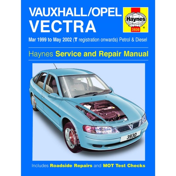 Opel Vectra Vauxhall 03.1999-05.2002 Benzin Diesel Reparaturhandbuch Haynes-image