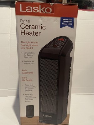 Lasko Digital Ceramic Tower Heater with Remote Control CT16670