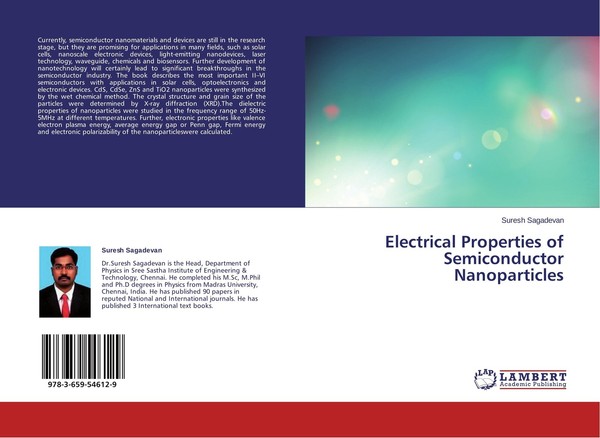 Electrical Properties Of Semiconductor Nanoparticles Suresh Sagadevan-image