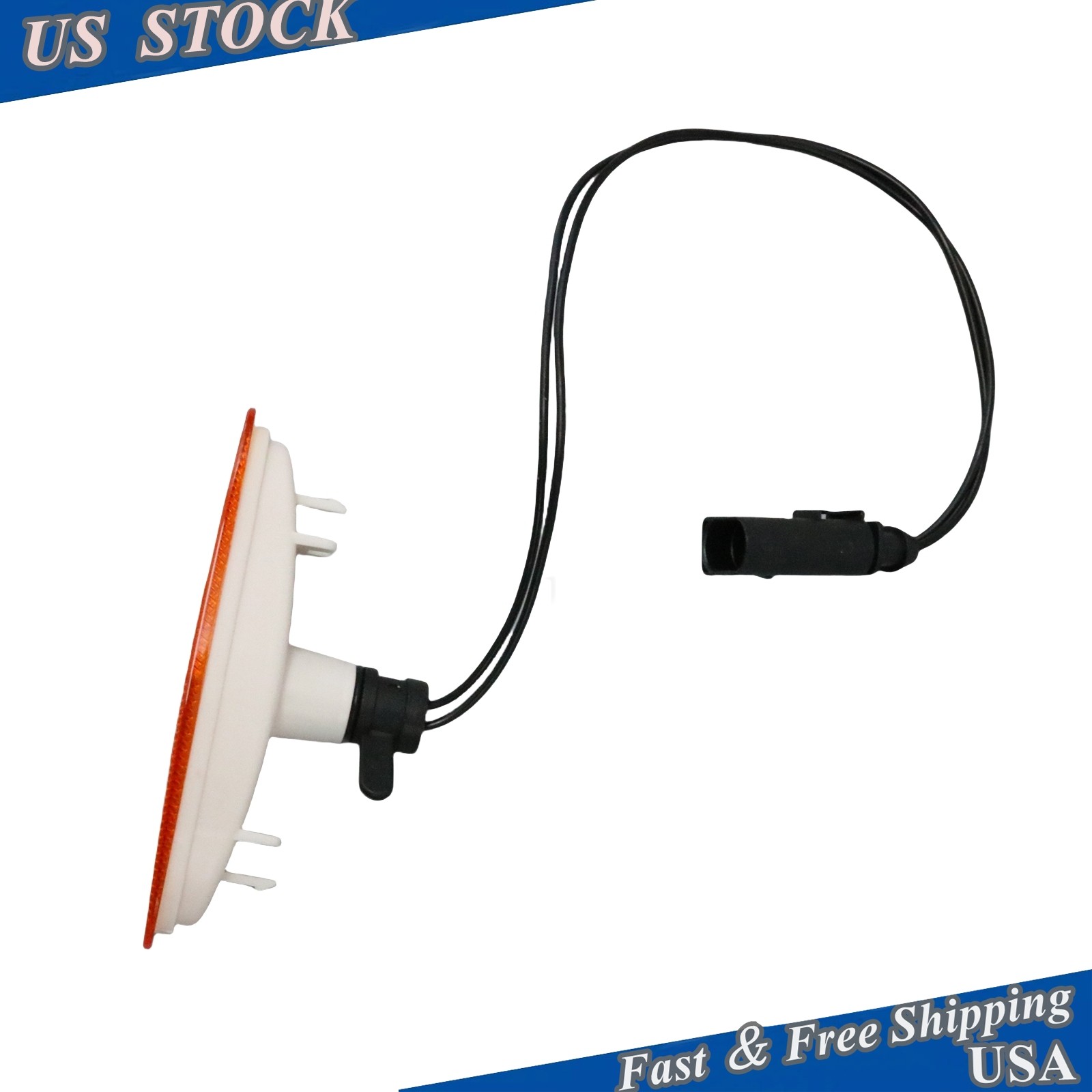 Pair Front LH + RH Bumper Marker Light For Bentley Gt Gtc Flying Spur 3W0945071F