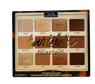 Tarte Tartelette TOASTED Eyeshadow Palette .053oz New Boxed Retired