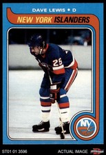 1979 Topps #44 Dave Lewis Islanders 8 - NM/MT