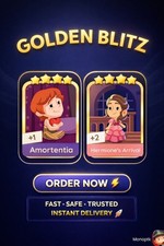 MONO POLY GO   GOLDEN BLITZ  AMORTENTIA  HERMIONE'S ARRIVAL   FAST PROCESS  