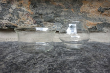 mid century zuckerdose +milch k&auml;nnchen jena glas glass sugar bowl +milk jug TOP