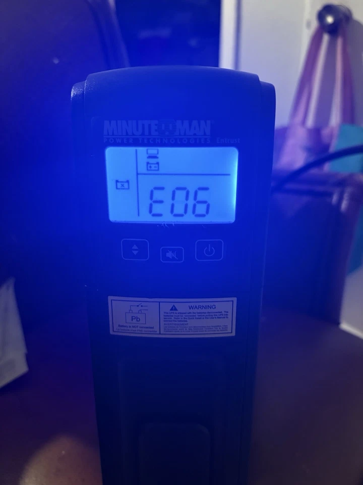 Minuteman ETR1500LCD  900W Battery Backup Power Supply -used - Image 2 of 4