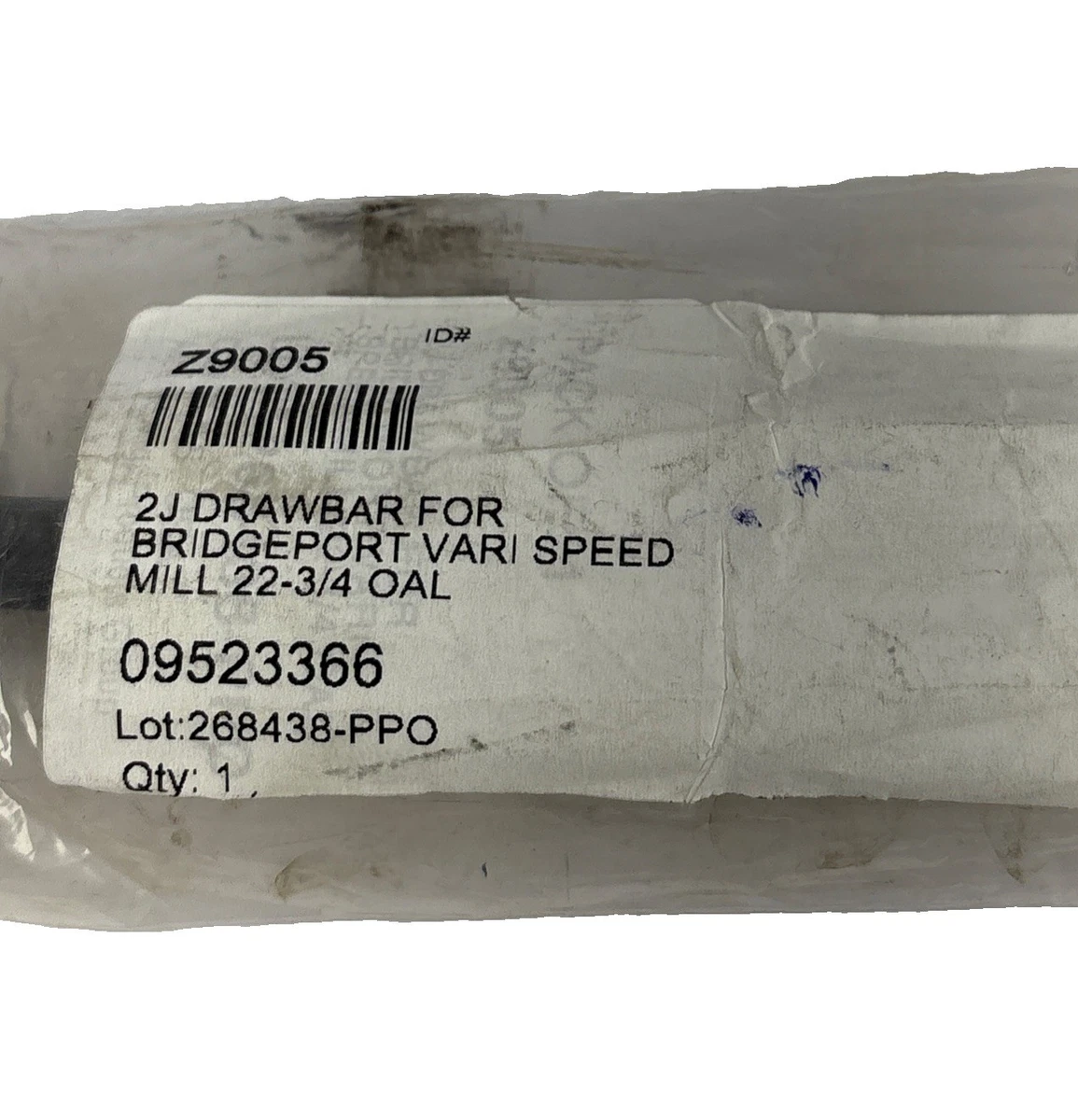 Bridgeport 2J Milling Machine Drawbar 22-3/4" Long Part #09523366 USA Made photo 4
