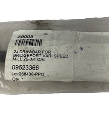 Bridgeport 2J Milling Machine Drawbar 22-3/4" Long Part #09523366 USA Made thumbnail 4