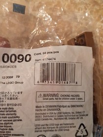 LEGO Seasonal: Turkey (10090) - all piece and instructions - in OG packaging