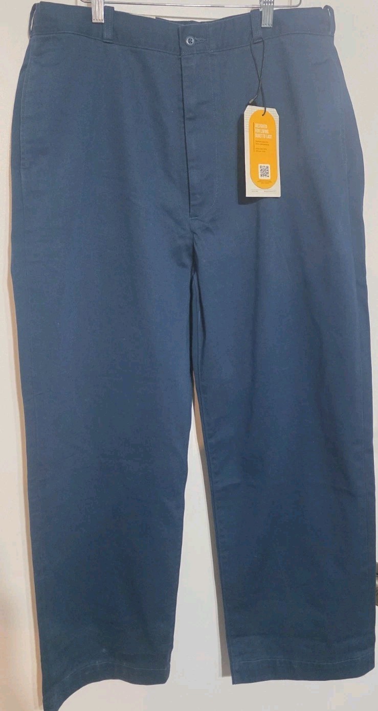 Levi's Skateboarding Straight Fit Chinos Blue Size 36 X 32 N