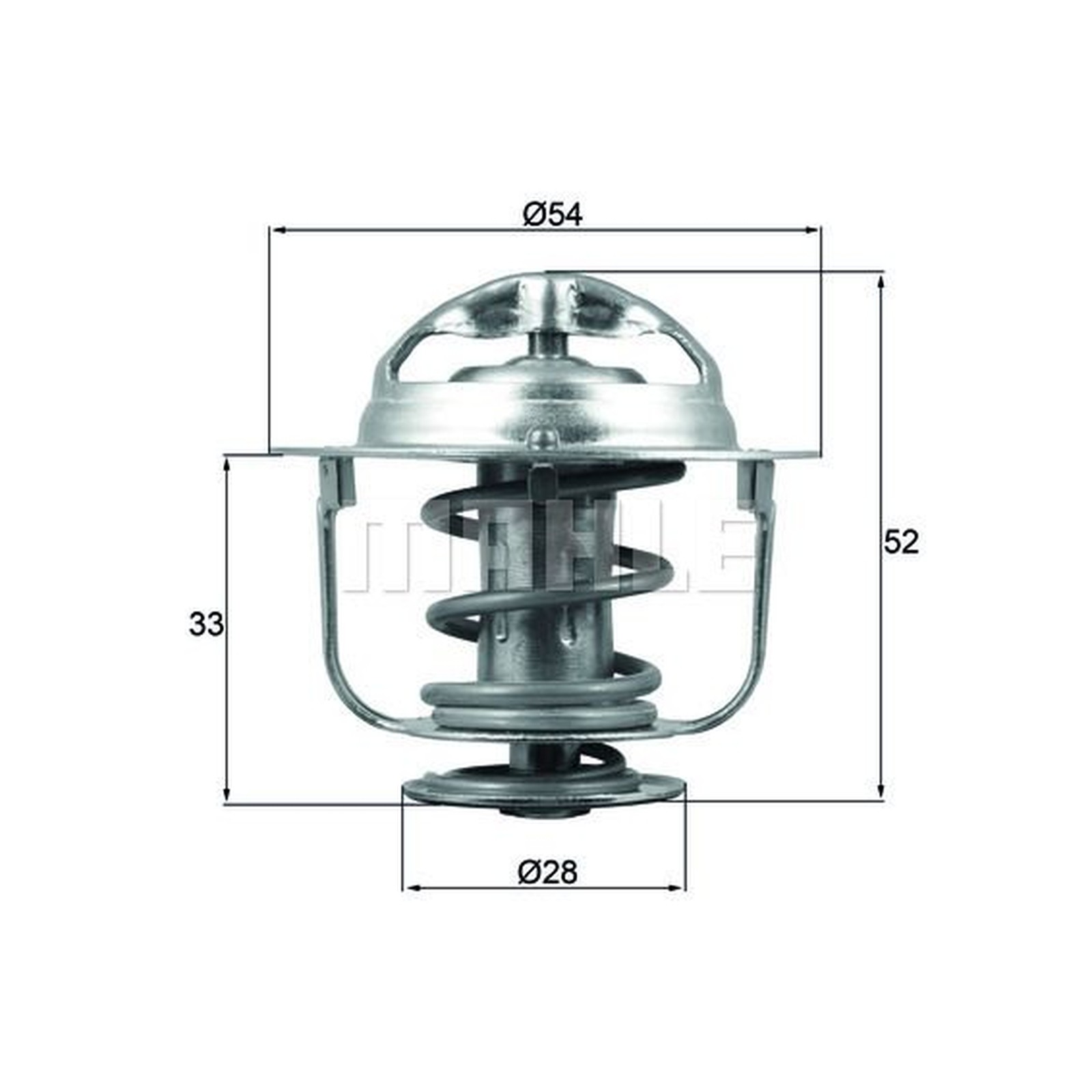 Thermostat Insert MAHLE TX 176 82D For TX17682D Fits Renault Nissan