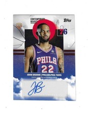 2025/26 Topps Contemporary Marks Johni Broome Autograph Rookie Card #CM-JO