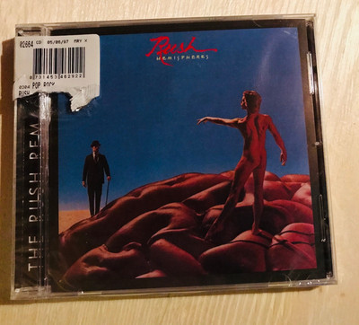 RUSH Hemispheres CD The Rush Remasters Anthem/Mercury Records Brand new. Sealed.
