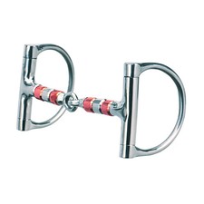 Embout à anneau en cuir de tisserand - embout buccal à rouleau en cuivre 5", acier inoxydable