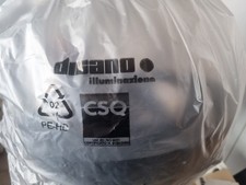 Globo sferici Disano nero in policarbonato infrangibile ed autoestinguente v 2 