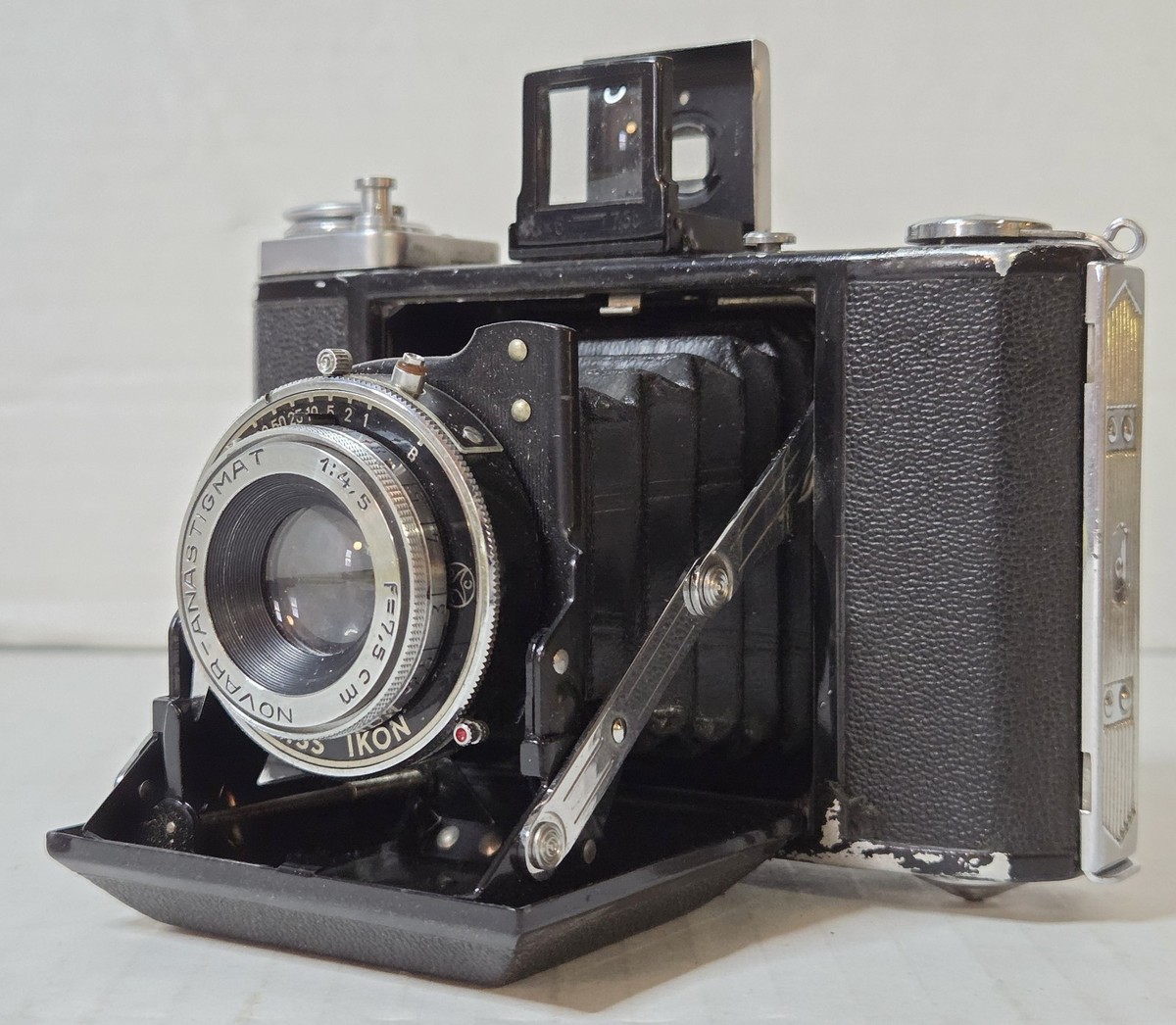 Zeiss Ikon Ikonta 521/16 120 Film Folding Camera Novar Anastigmat