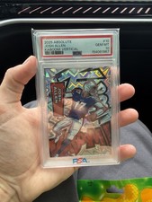 2025 Panini Absolute Kaboom! Vertical Josh Allen #10 PSA 10 Buffalo Bills
