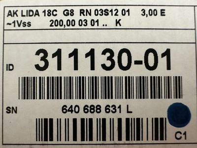 HEIDENHAIN AK LIDA 18C scanning head 3 meter cable ID 311130-01 new in box