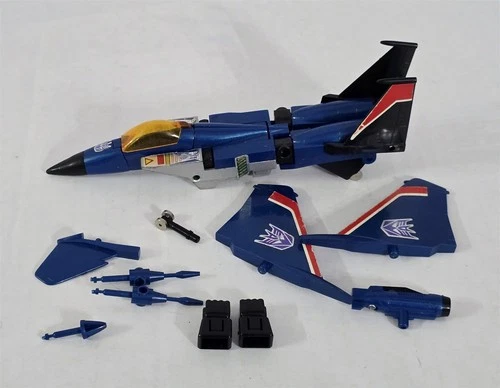 X-285 VINTAGE 1980'S HASBRO G1 TRANSFORMERS THUNDERCRACKER ACTION FIGURE