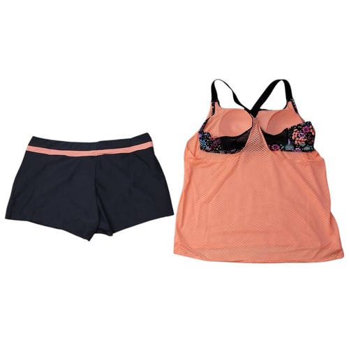 ZeroXposur Women's 2-Piece Wide Strap 2For Tankini Set - Picture 2 of 6